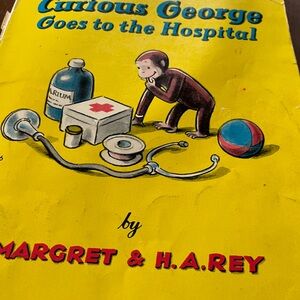 Curious George Goes to the Hospital Book